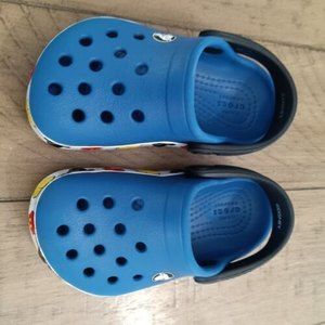 Crocs Disney Mickey Mouse Crocband Clog/ Blue Size C5